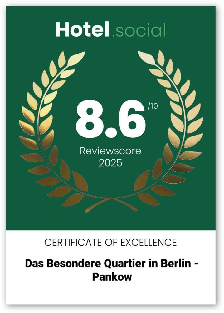 Das Besondere Quartier In Berlin Pankow Exteriör bild